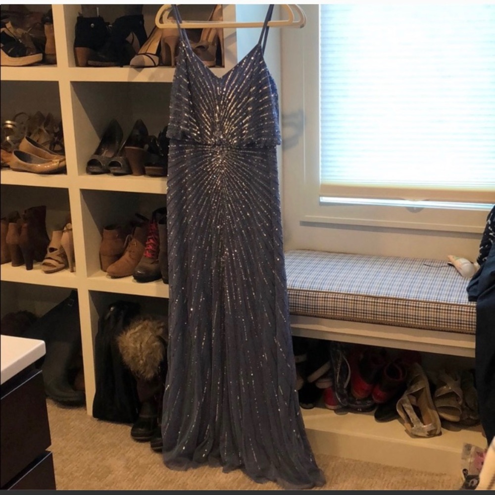 Adrianna Papell Sequin Gown